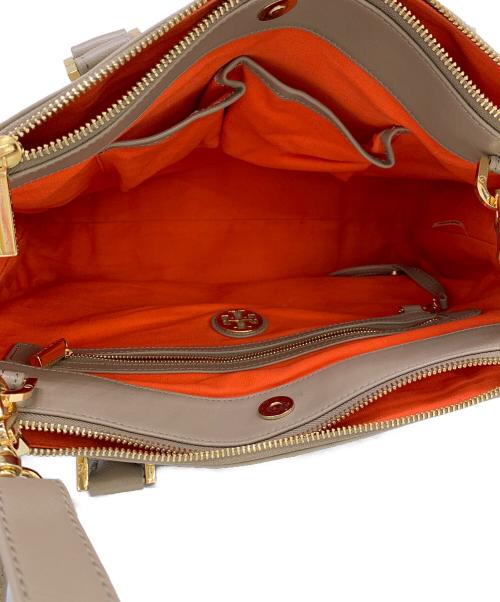 TORY BURCH（トリーバーチ）TORY BURCH (トリーバーチ) 2WAYショルダーバッグ モカの古着・服飾アイテム