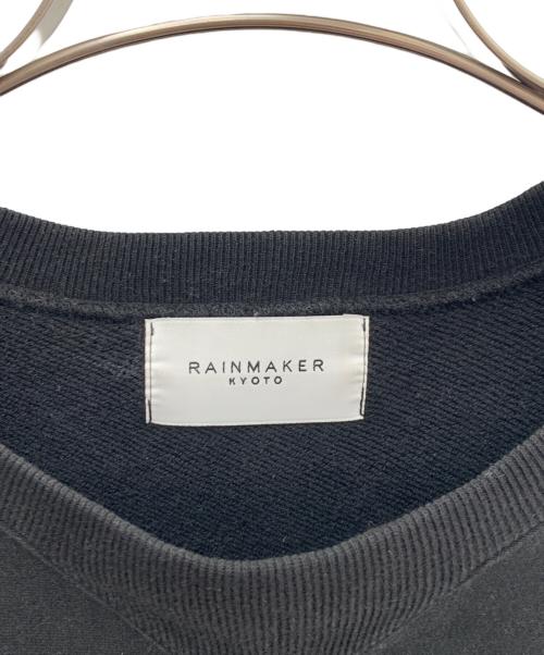 RAINMAKER（レインメーカー）RAINMAKER (レインメーカー) クルーネックスウェット ブラック サイズ:4の古着・服飾アイテム