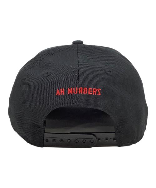 New Era（ニューエラ）New Era (ニューエラ) AH MURDERZ (アームターズ) キャップ ブラック×レッドの古着・服飾アイテム
