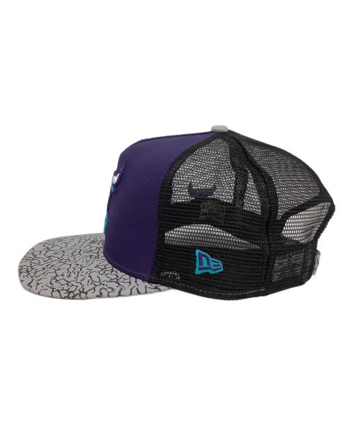 New Era（ニューエラ）New Era (ニューエラ) キャップ ブラック×パープルの古着・服飾アイテム