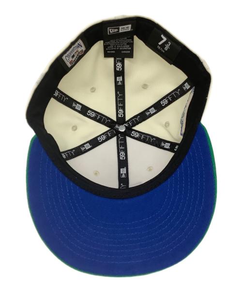 New Era（ニューエラ）New Era (ニューエラ) 40th ロサンゼルスドジャース ホワイト×グリーンの古着・服飾アイテム