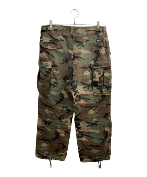 SAPEur（サプール）SAPEur (サプール) カーゴパンツ グリーン サイズ:Lの古着・服飾アイテム
