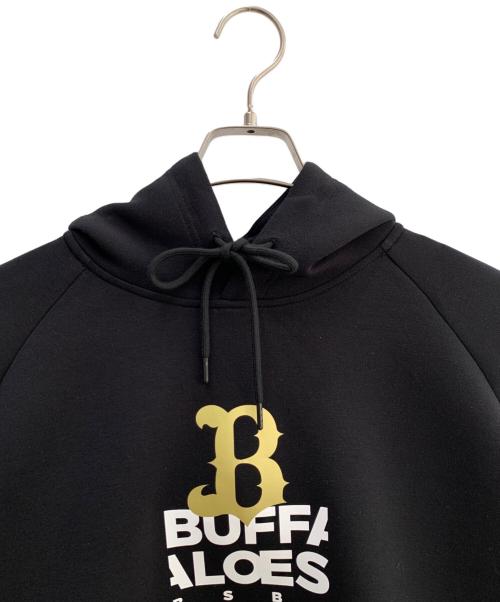 New Era（ニューエラ）New Era (ニューエラ) オリックス・バファローズ (オリックス・バファローズ) プルオーバーパーカー ブラック サイズ:XLの古着・服飾アイテム