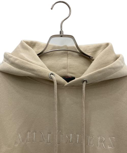 AH MURDERZ（アームターズ）AH MURDERZ (アームターズ) プルオーバーパーカー ベージュ サイズ:XLの古着・服飾アイテム