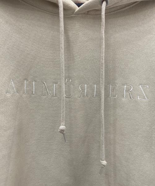 AH MURDERZ（アームターズ）AH MURDERZ (アームターズ) プルオーバーパーカー ベージュ サイズ:XLの古着・服飾アイテム