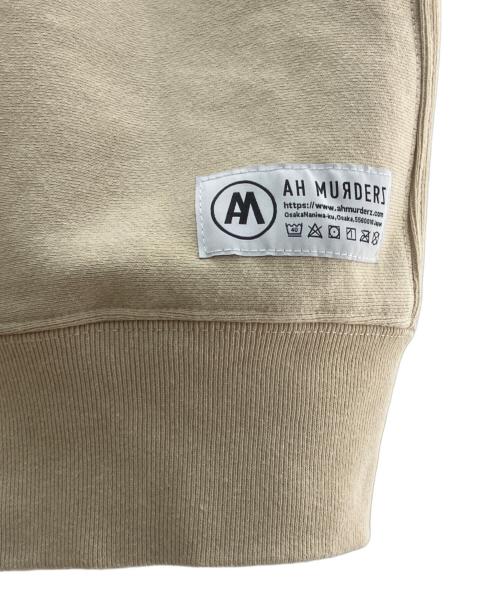 AH MURDERZ（アームターズ）AH MURDERZ (アームターズ) プルオーバーパーカー ベージュ サイズ:XLの古着・服飾アイテム