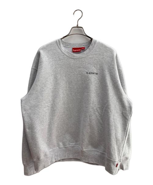 SUPREME（シュプリーム）Supreme (シュプリーム) 23FW NYC Crewneck グレー サイズ:XLの古着・服飾アイテム