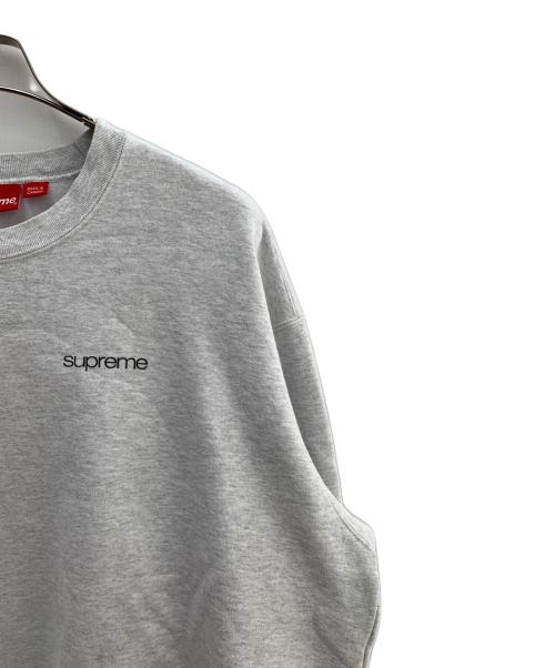 SUPREME（シュプリーム）Supreme (シュプリーム) 23FW NYC Crewneck グレー サイズ:XLの古着・服飾アイテム