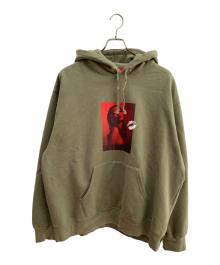 SUPREME（シュプリーム）の古着「Kate Moss Hooded Sweatshirt」｜グリーン