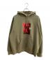 Supreme（シュプリーム）の古着「Kate Moss Hooded Sweatshirt」｜グリーン