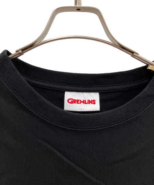 gremlins（グレムリン）gremlins (グレムリン) 半袖カットソー ブラック サイズ:Lの古着・服飾アイテム