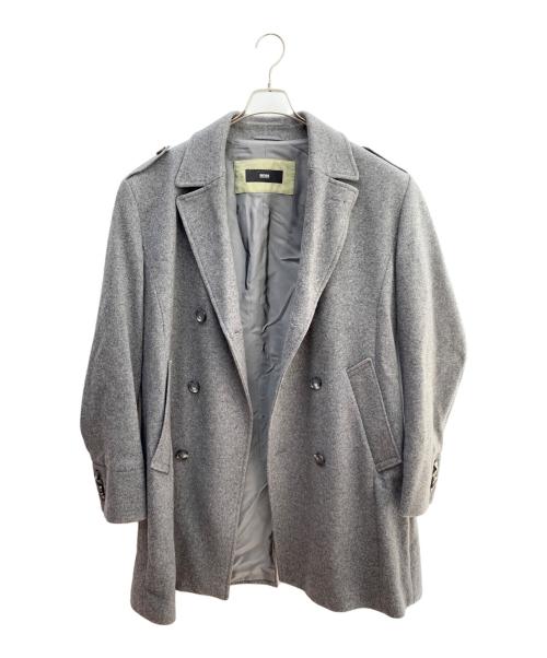 HUGO BOSS（ヒューゴ ボス）HUGO BOSS (ヒューゴ ボス) コート グレー サイズ:DE/FR/UK/IT/54　US/44の古着・服飾アイテム