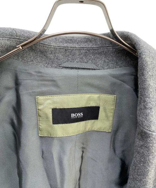 HUGO BOSS（ヒューゴ ボス）HUGO BOSS (ヒューゴ ボス) コート グレー サイズ:DE/FR/UK/IT/54　US/44の古着・服飾アイテム
