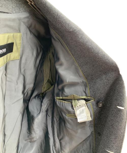 HUGO BOSS（ヒューゴ ボス）HUGO BOSS (ヒューゴ ボス) コート グレー サイズ:DE/FR/UK/IT/54　US/44の古着・服飾アイテム