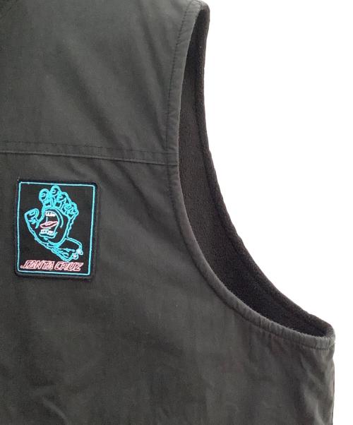 SANTA CRUZ（サンタクルーズ）SANTA CRUZ (サンタクルーズ) ベスト ブラック サイズ:Lの古着・服飾アイテム