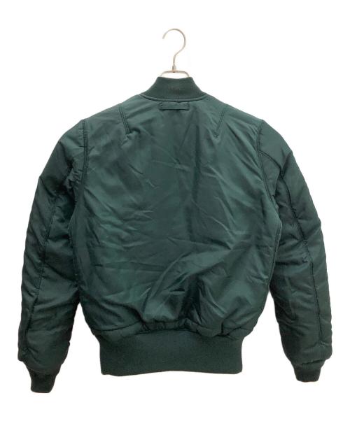 ALPHA（アルファ）ALPHA (アルファ) MA-1ジャケット イエロー サイズ:Ｍの古着・服飾アイテム