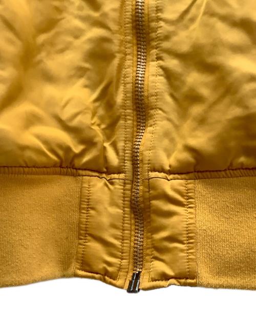 ALPHA（アルファ）ALPHA (アルファ) MA-1ジャケット イエロー サイズ:Ｍの古着・服飾アイテム