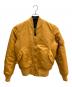 ALPHA（アルファ）の古着「MA-1ジャケット」｜イエロー