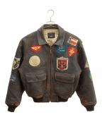 AVIREXアヴィレックス）の古着「G-1ジャケット」｜ブラウン
