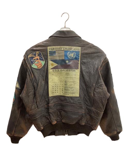 AVIREX（アヴィレックス）AVIREX (アヴィレックス) G-1ジャケット ブラウン サイズ:Sの古着・服飾アイテム