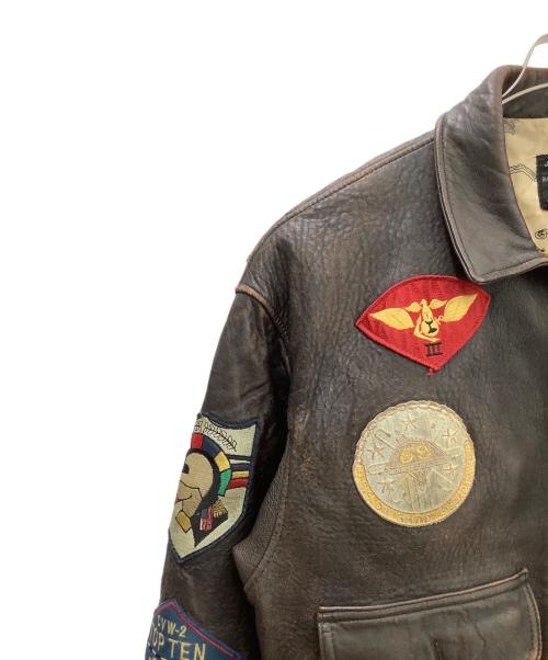 AVIREX（アヴィレックス）AVIREX (アヴィレックス) G-1ジャケット ブラウン サイズ:Sの古着・服飾アイテム