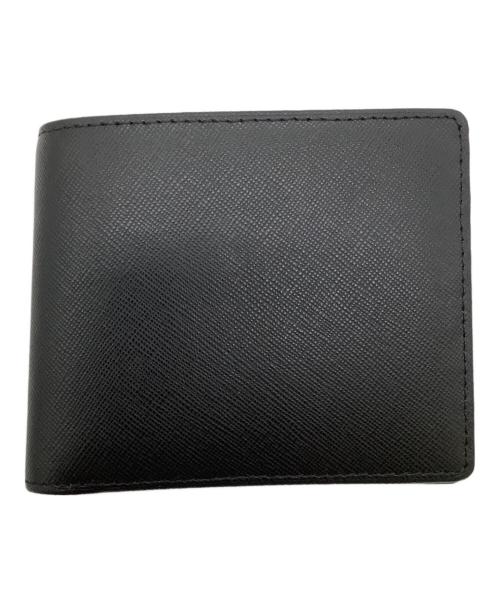 SHIPS（シップス）SHIPS (シップス) 2つ折り財布 ブラックの古着・服飾アイテム