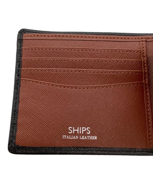 SHIPS（シップス）SHIPS (シップス) 2つ折り財布 ブラックの古着・服飾アイテム