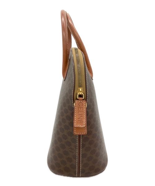 CELINE（セリーヌ）CELINE (セリーヌ) マカダム柄2WAYショルダーバッグ ブラウンの古着・服飾アイテム