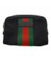 GUCCI（グッチ）の古着「ボディバッグ」｜ブラック×グリーン×レッド