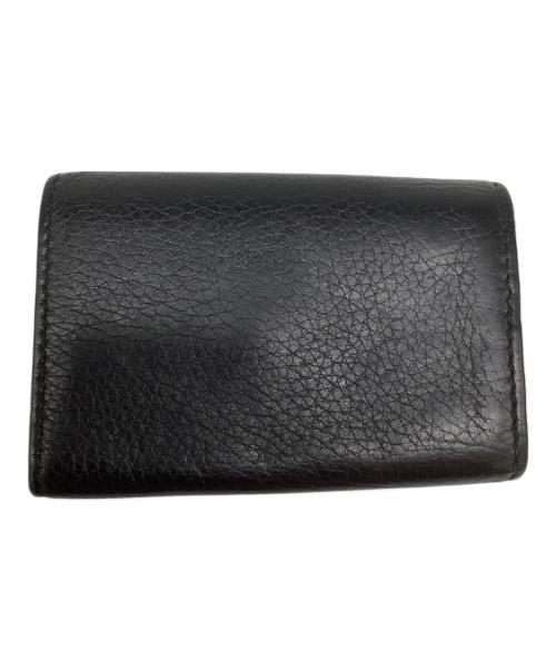 GUCCI（グッチ）GUCCI (グッチ) ソーホー インターロッキングG 6連 キーケース ブラックの古着・服飾アイテム