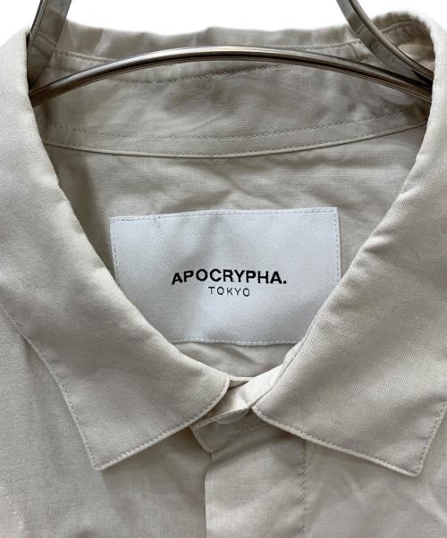 APOCRYPHA.（アポクリファ）APOCRYPHA. (アポクリファ) シャツ ベージュ サイズ:2の古着・服飾アイテム