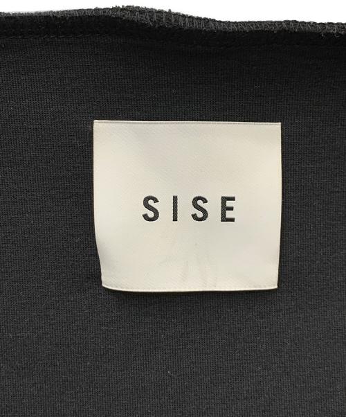 Sise（シセ）SISE (シセ) ジップパーカー ブラック サイズ:1の古着・服飾アイテム