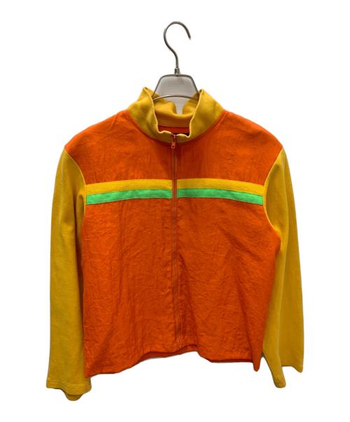 LEMONED（レモネード）LEMONED (レモネード) ナイロンジャケット イエロー×オレンジ サイズ:Lの古着・服飾アイテム