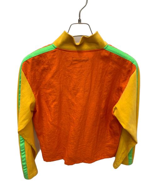 LEMONED（レモネード）LEMONED (レモネード) ナイロンジャケット イエロー×オレンジ サイズ:Lの古着・服飾アイテム