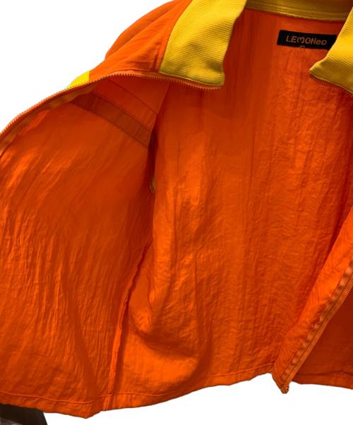LEMONED（レモネード）LEMONED (レモネード) ナイロンジャケット イエロー×オレンジ サイズ:Lの古着・服飾アイテム