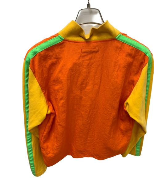 LEMONED（レモネード）LEMONED (レモネード) ナイロンジャケット イエロー×オレンジ サイズ:Lの古着・服飾アイテム