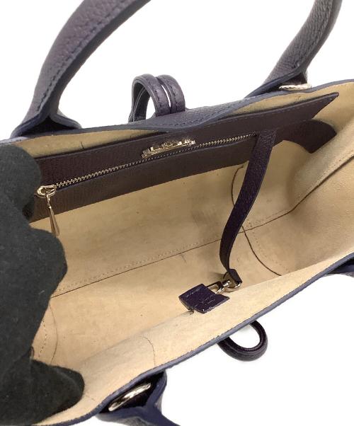 LONGCHAMP（ロンシャン）LONGCHAMP (ロンシャン) ロゾー2wayバッグ パープル系の古着・服飾アイテム