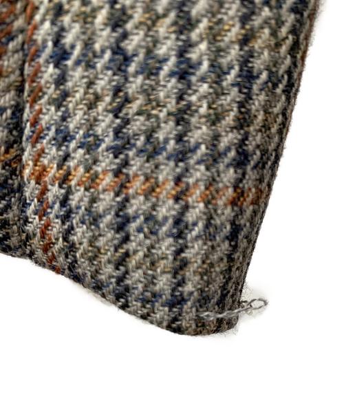 AURALEE.（オーラリー）AURALEE. (オーラリー) DOUBLE FACE CHECK LONG COAT グレー サイズ:4の古着・服飾アイテム