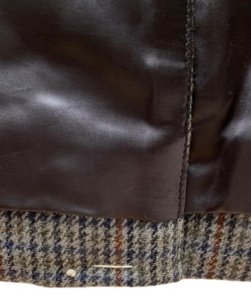 AURALEE.（オーラリー）AURALEE. (オーラリー) DOUBLE FACE CHECK LONG COAT グレー サイズ:4の古着・服飾アイテム