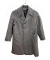 AURALEE.（オーラリー）の古着「DOUBLE FACE CHECK LONG COAT」｜グレー
