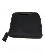 PRADAプラダ）の古着「ナイロンコンパクトウォレット財布」｜ブラック