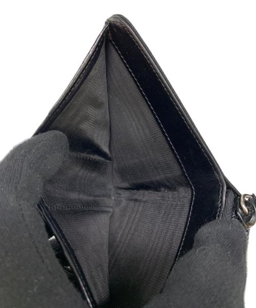 PRADA（プラダ）PRADA (プラダ) ナイロンコンパクトウォレット財布 ブラックの古着・服飾アイテム