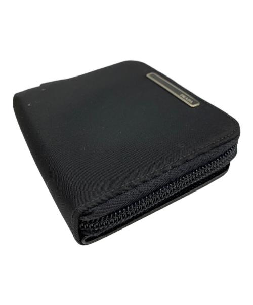 PRADA（プラダ）PRADA (プラダ) ナイロンコンパクトウォレット財布 ブラックの古着・服飾アイテム