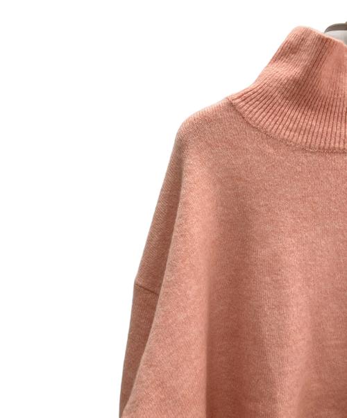 MICALLE MICALLE（ミカーレミカーレ）MICALLE MICALLE (ミカーレミカーレ) ハイネックニット ピンク サイズ:不明の古着・服飾アイテム