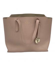 FURLA（フルラ）の古着「レザーハンドバッグ」｜ピンク
