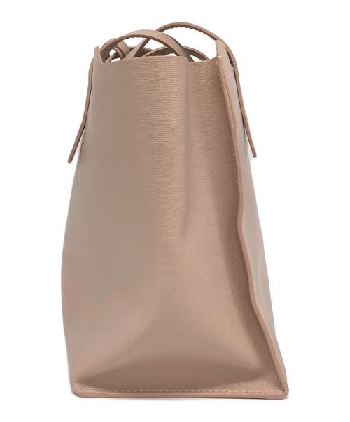 FURLA（フルラ）FURLA (フルラ) レザーハンドバッグ ピンクの古着・服飾アイテム