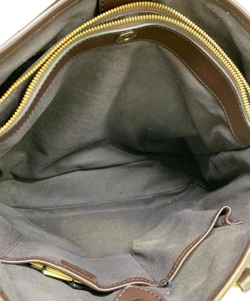 BURBERRY（バーバリー）BURBERRY (バーバリー) HAYMARKET NORTHFIELD TOTE ベージュ×ブラックの古着・服飾アイテム