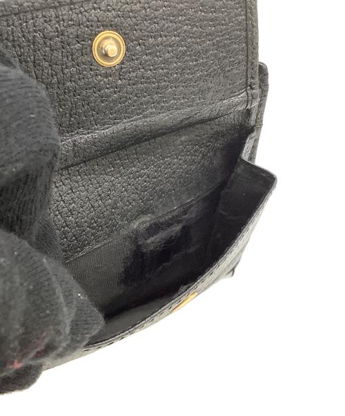 GUCCI（グッチ）GUCCI (グッチ) 財布 シェリーライン ブラックの古着・服飾アイテム