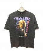 LIANGXILINリアンキリン）の古着「クルーネックカットソー」｜グレー