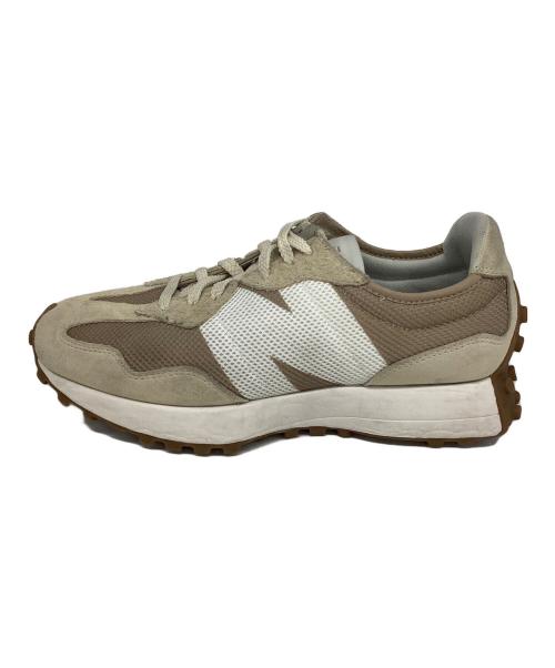 NEW BALANCE（ニューバランス）NEW BALANCE (ニューバランス) スニーカー 327 ベージュ×ホワイト サイズ:27.5の古着・服飾アイテム